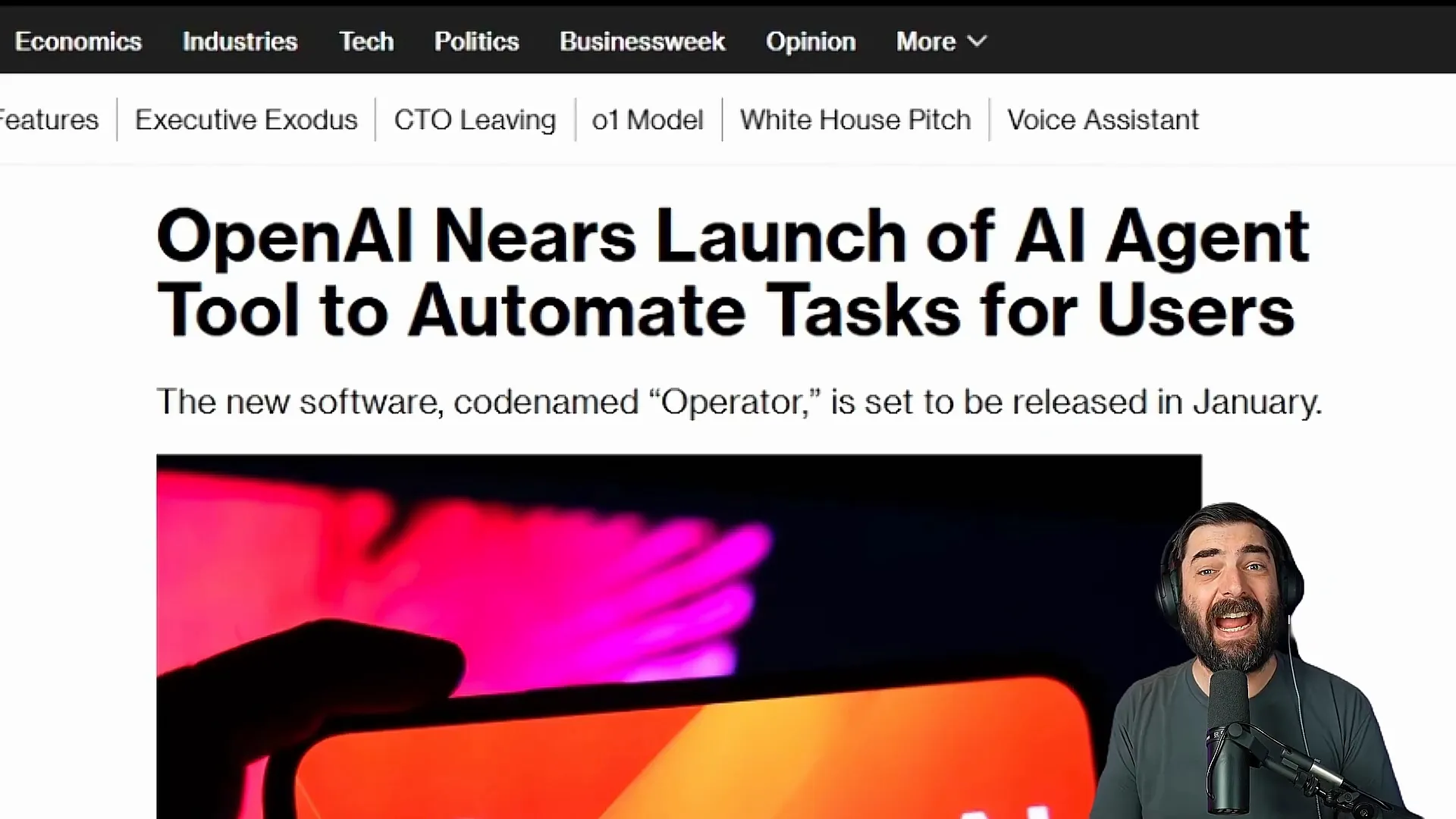 OpenAI's AI agent announcement
