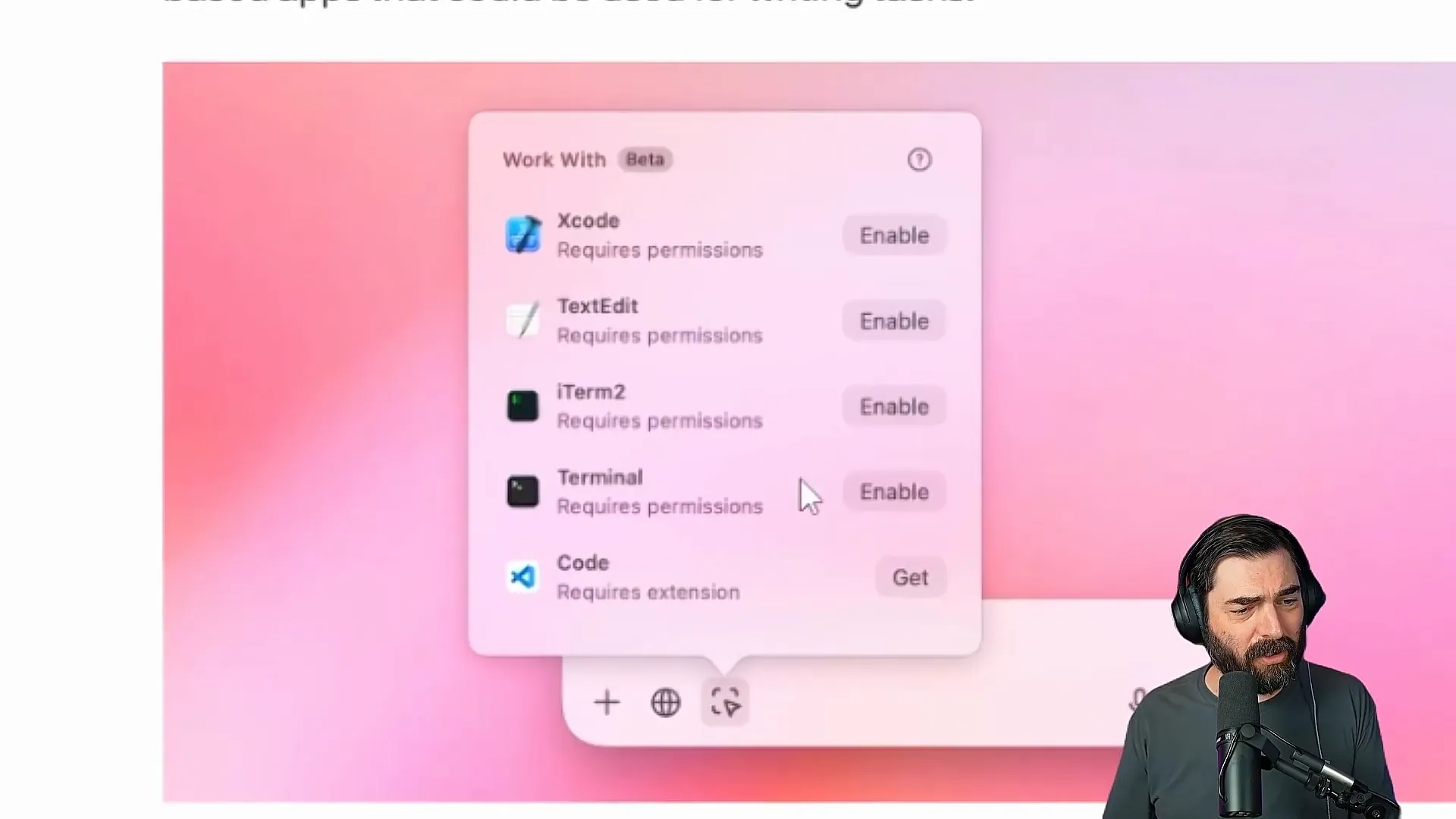 ChatGPT using XCode