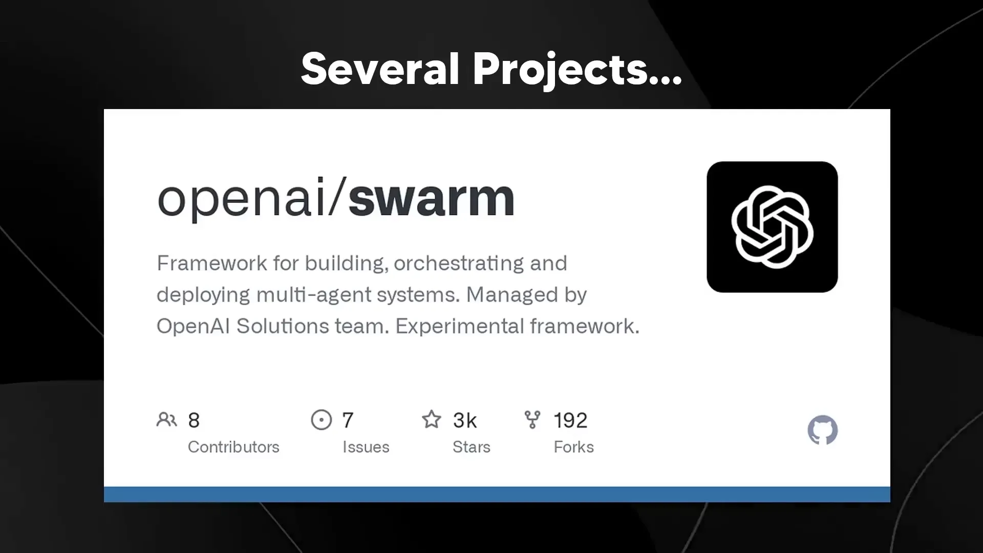 OpenAI Swarm framework